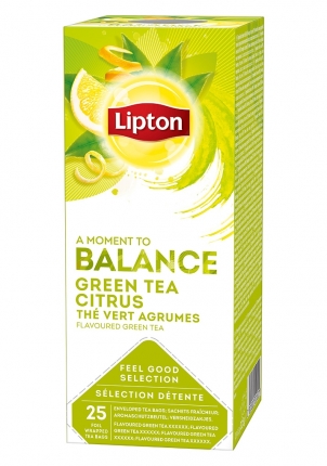 Lipton Green Tea Citrus - зеленый чай с цедрой цитрусовых
