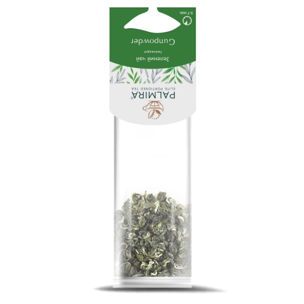 Чай зеленый Palmira «ГАНПАУДЕР» для заварника, 10 шт/уп по 4 г