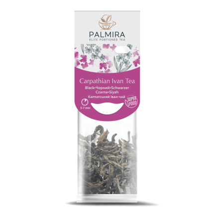 Чай чорний Palmira « КАРПАТСЬКИЙ ІВАН-ЧАЙ» для заварника, 10 шт/уп по 3.2 г
