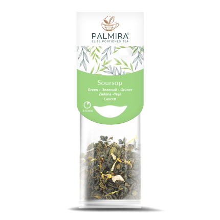 Чай зеленый Palmira «САУСЕП» T-Сup, 10 шт/уп по 2.4
